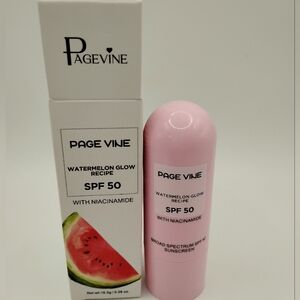 Pagevine Watermelon Glow SPF 50 Stick